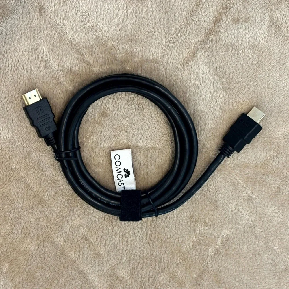 Comcast HDMI to HDMI Cable 6FT DP to HDMI Male Video Adapter Cord Black
